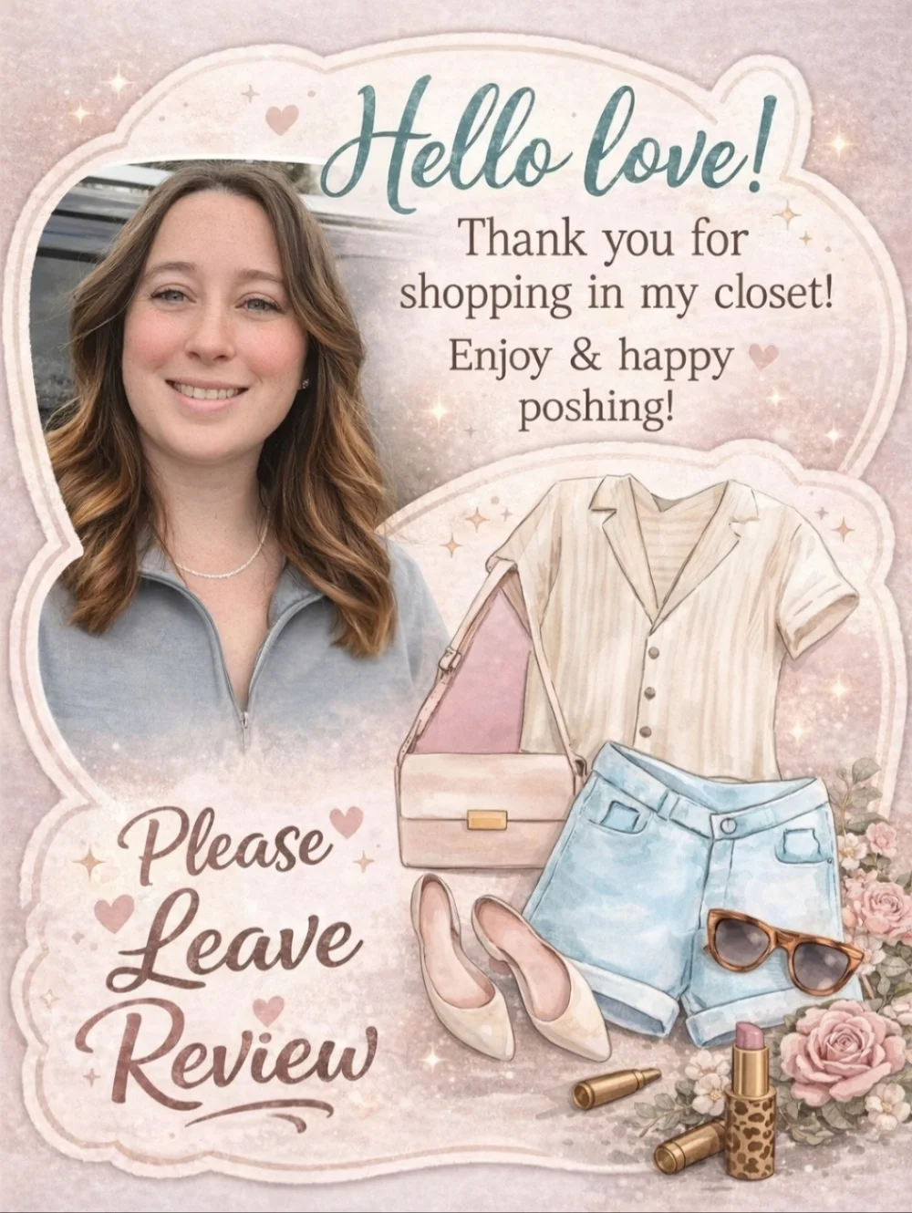 Posh Live Pop Up Share Show Flyer - Picture 5 of 14